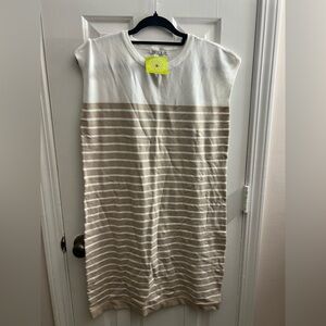 Staccato Classic White Sweater Dress